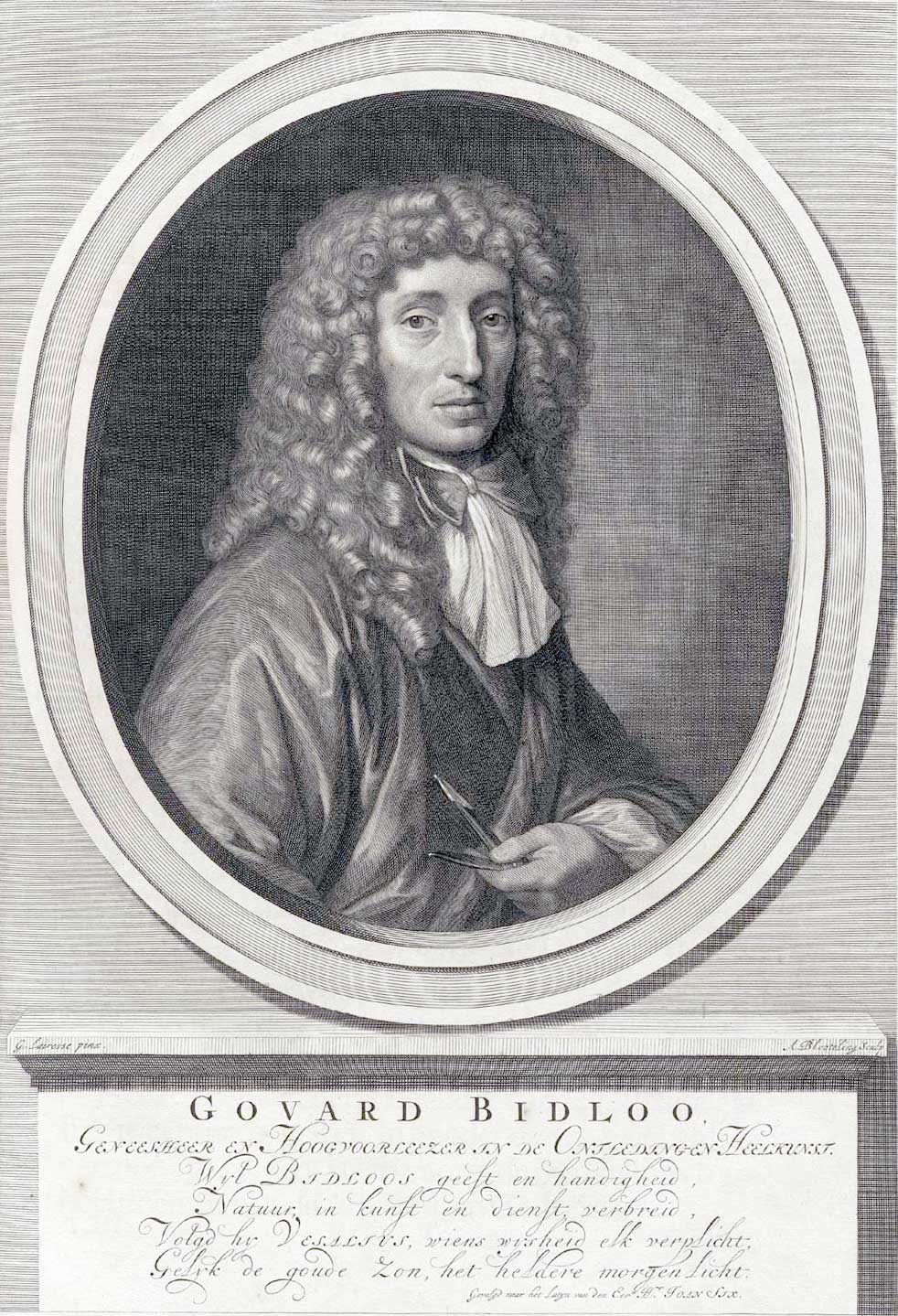 Portrait of Govard Bidloo